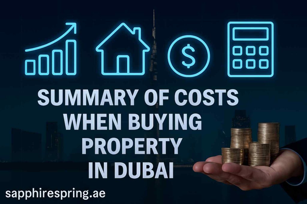 Summary of Costs When Buying Property in Dubai