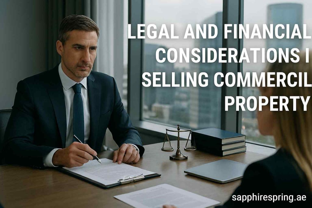 Legal and Financial Considerations in Selling Commercial Property