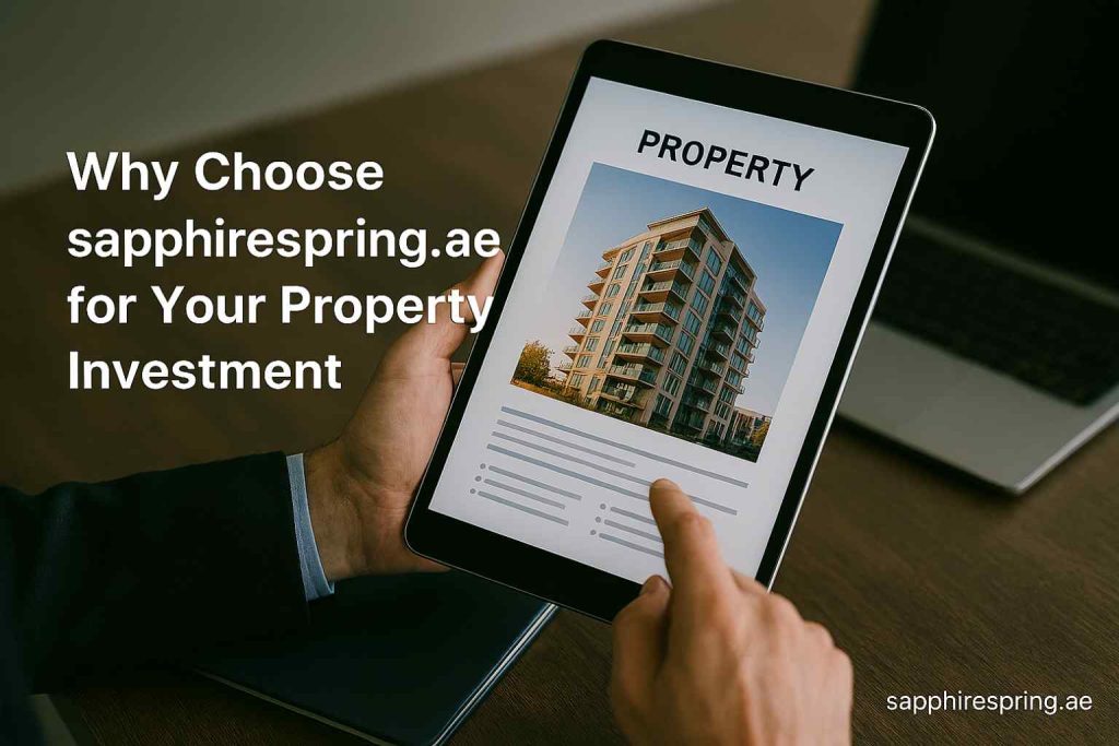 Why Choose sapphirespring.ae for Your Property Investment