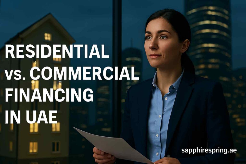 Residential vs. Commercial Financing in UAE